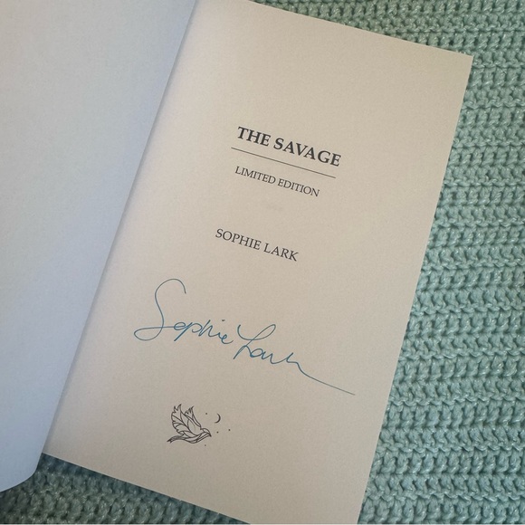 🖋️ The Savage by Sophie Lark Signed Paperback - Picture 2 of 5